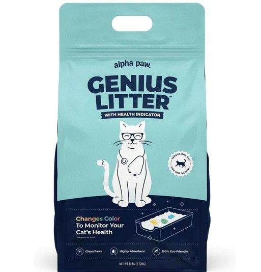 Photo 1 of Alpha Paw Genius Litter with Health Indicator 6lbs