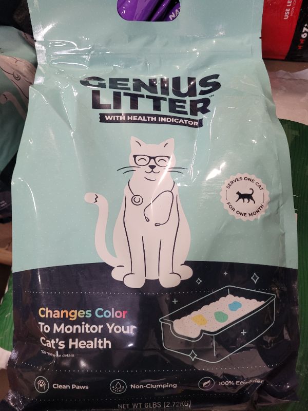 Photo 2 of Alpha Paw Genius Litter with Health Indicator 6lbs