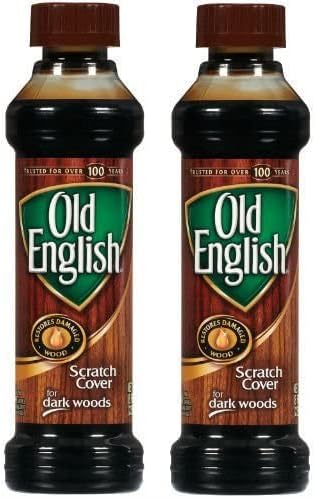 Photo 1 of Set of Two (2) Old English 8 Ounce Dark Wood Furniture Polish And Scratch Cover