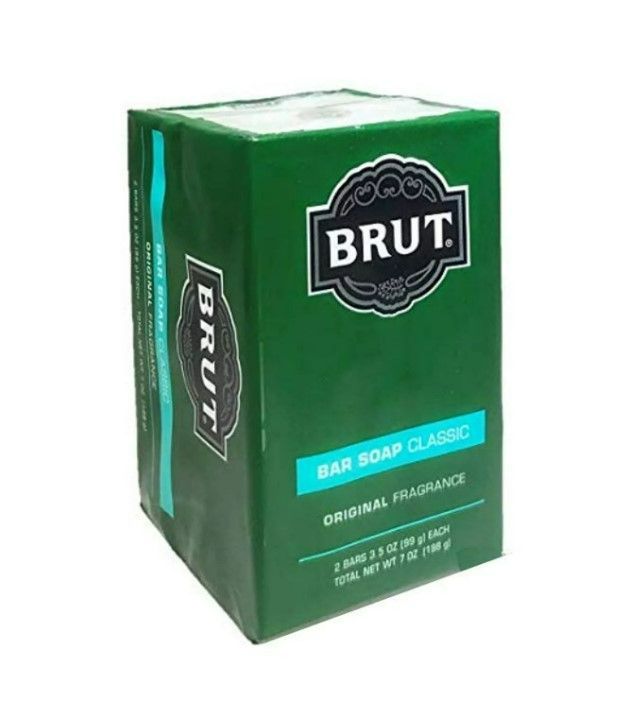 Photo 1 of (4 Bars) Brut Revolution Body and Face Soap Bars, Classic