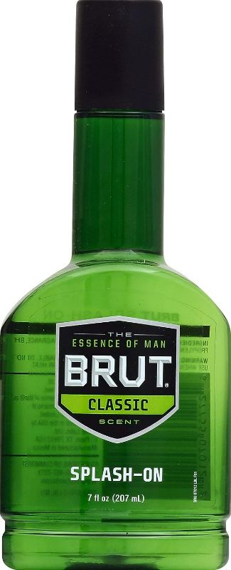 Photo 2 of BRUT Men's Set: Splash On Lotion Classic 7oz, Original Fragrance Cologne Classic 5oz