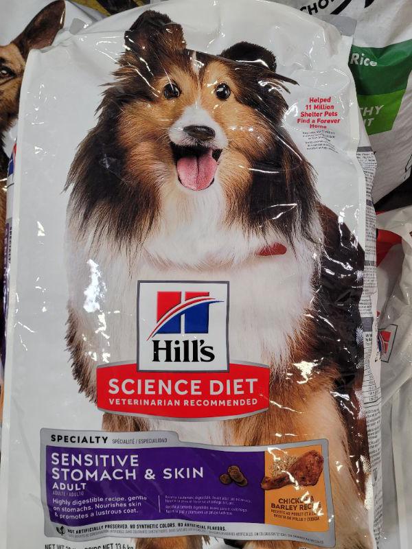 Photo 2 of Hill's® Science Diet® Sensitive Stomach & Skin Adult Dry Dog Food - Chicken & Barley 30lb