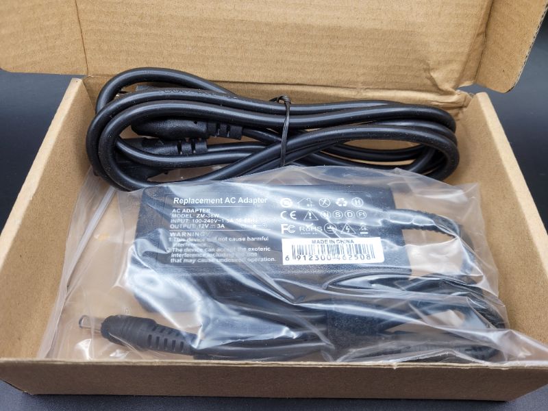 Photo 1 of 12V 3A Power Supply Adapter 100~240V AC to DC 12 Volt 3 Amp 72W Converter 12 vdc 3000mA 2.2A 2.4A 2.5A 2.8A 5.5mm x 2.1mm