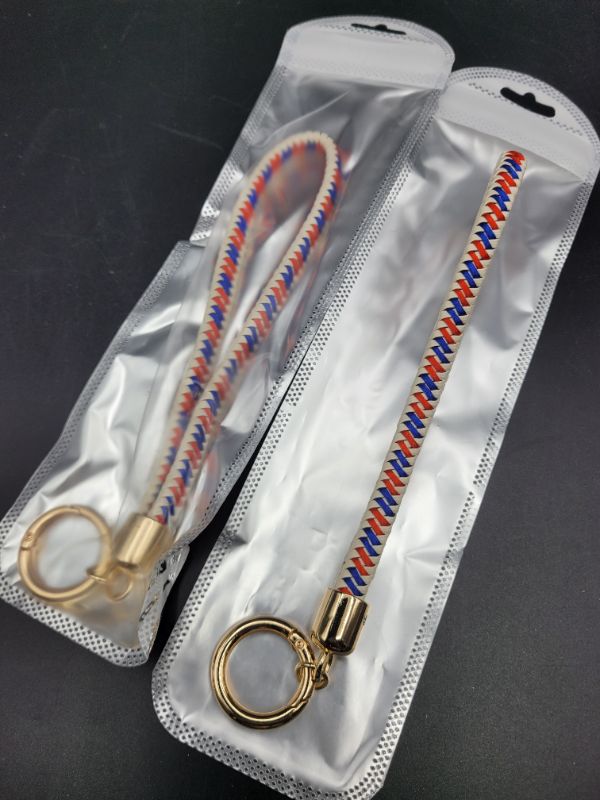 Photo 1 of 2 Pack Leather Boho Design Keychain Wristlet,Wristlet Strap for Key Wrist Lanyard Keychain Car Keys Keychain Wristlet for Women and Men for Gift