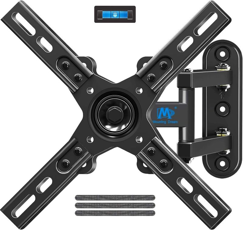 Photo 1 of Mounting Dream Monitor Wall Mount for Most 17-39 Inch (Some up to 42 inch)?UL Listed TV Mount TV Bracket with Articulating Arms Tilt Swivel Extension Rotation, Up to VESA 200x200mm and 33 lbs, MD2462