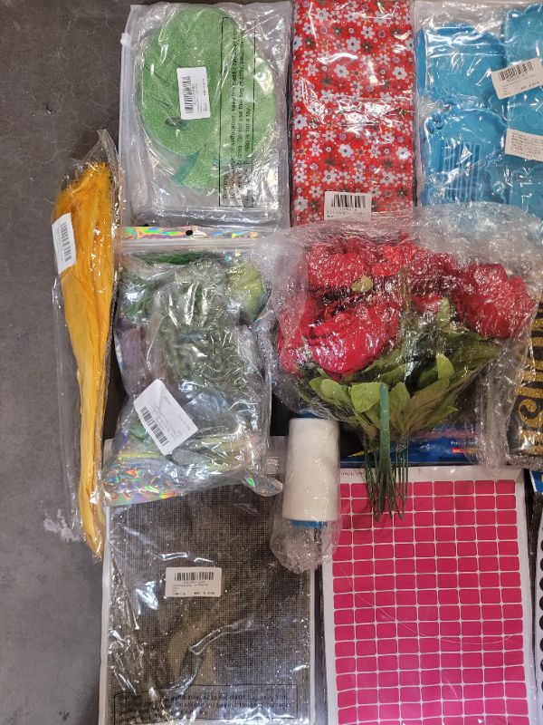 Photo 3 of Assorted Craft Supplies/Party Supplies Bag Lot Bundle - SOLD AS IS