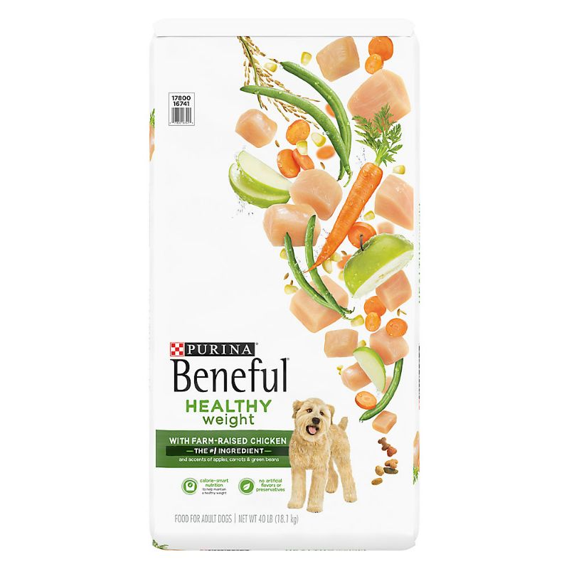Photo 1 of Purina Beneful® Healthy Weight Adult Dog Dry Food - Chicken, With Vitamins, No Artificial Flavors 40lbs