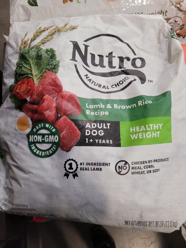 Photo 2 of NUTRO NATURAL CHOICE Adult Dry Dog Food, Lamb & Brown Rice Recipe Dog Kibble, 30 lb. Bag
