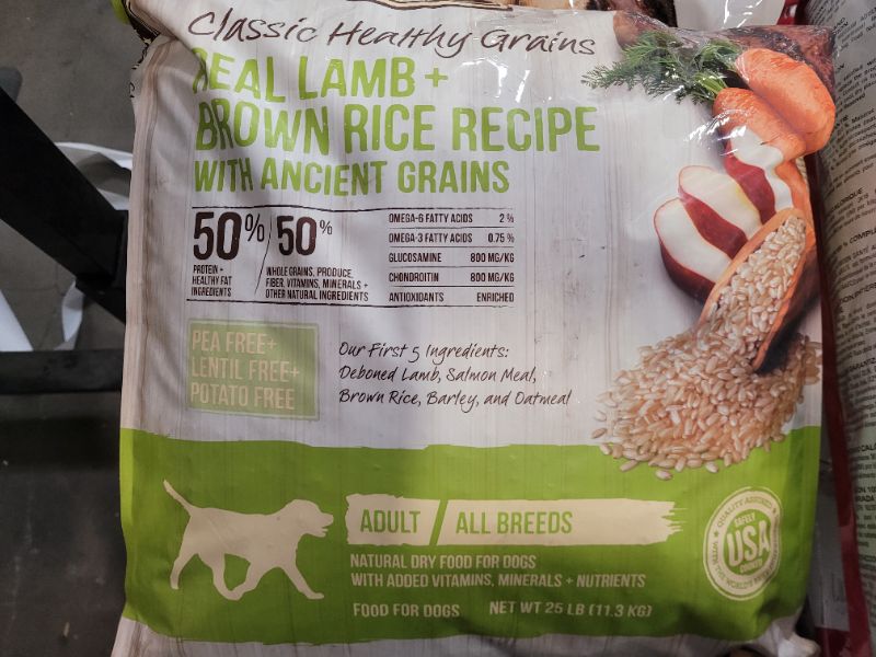 Photo 2 of Merrick® Healthy Grains® All Life Stages Lamb Flavored Dry Dog Food - Corn Free, Soy Free 25lbs
