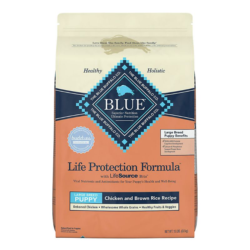 Photo 1 of Blue Buffalo® Life Protection Formula™ Large Breed Puppy Dry Dog Food - Natural, Chicken 15lbs