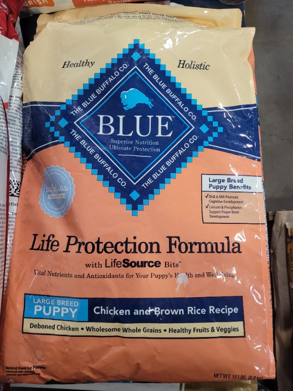 Photo 2 of Blue Buffalo® Life Protection Formula™ Large Breed Puppy Dry Dog Food - Natural, Chicken 15lbs