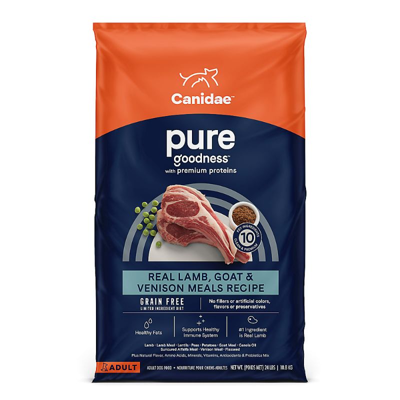 Photo 1 of Canidae® Pure™ Adult Dry Dog Food - Limited Ingredient Diet, Lamb, Goat & Venison 24lbs