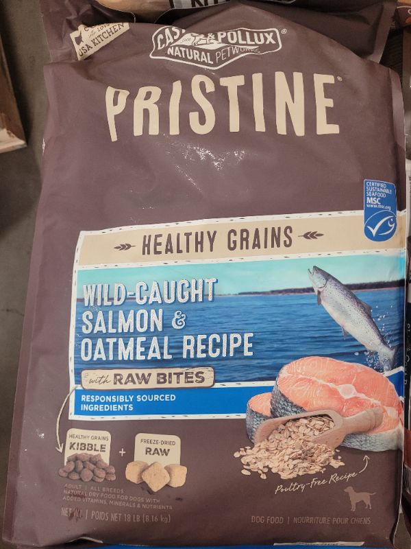 Photo 2 of Castor & Pollux® Pristine® Adult Dry Dog Food - Salmon, Carrageenan Free, Corn Free 18lbs