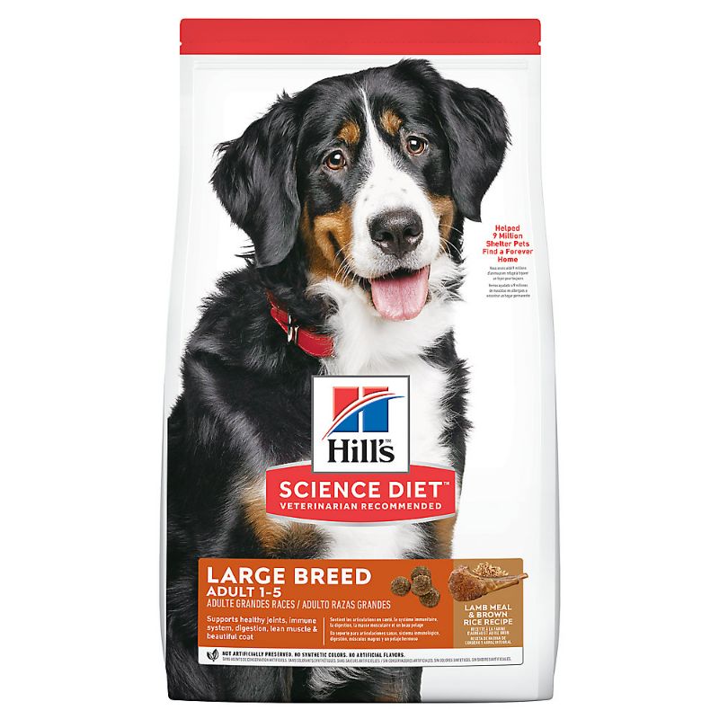 Photo 1 of Hill's® Science Diet® Large Breed Adult Dry Dog Food - Lamb Meal & Brown Rice 33lbs