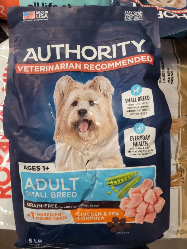 Photo 2 of Authority® Everyday Health Small Breed Adult Dry Dog Food - Chicken 5lbs