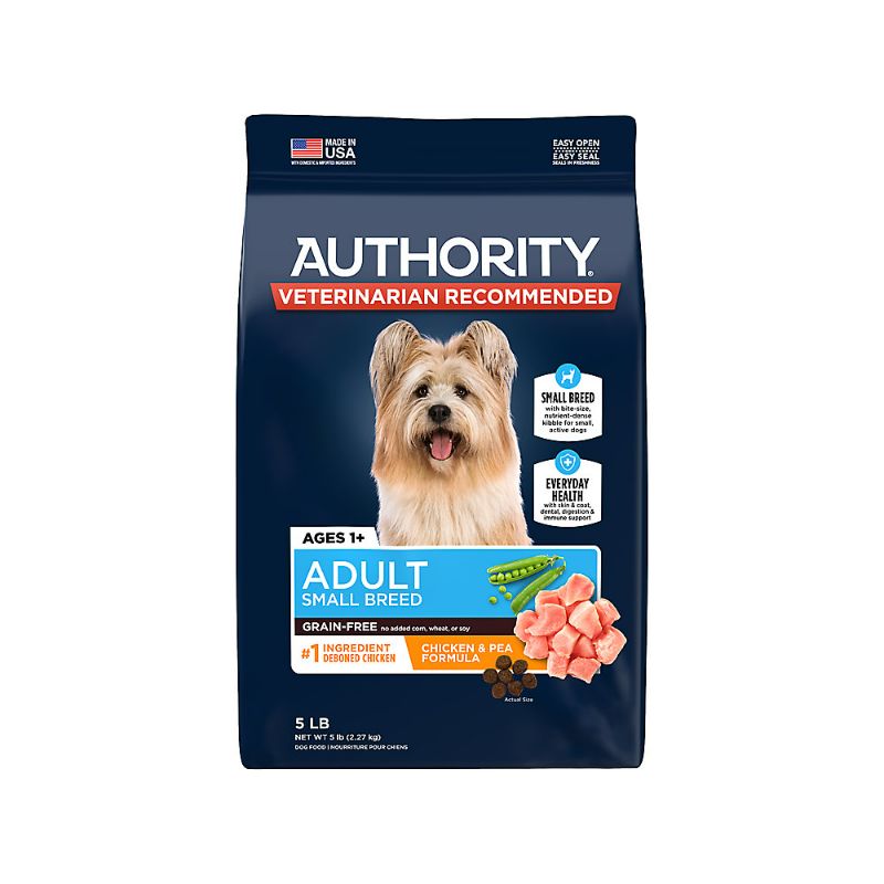 Photo 1 of Authority® Everyday Health Small Breed Adult Dry Dog Food - Chicken 5lbs