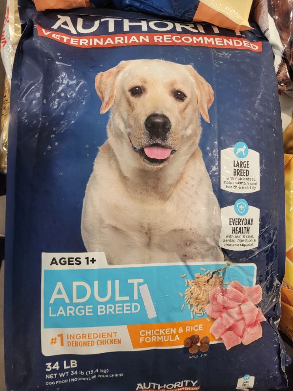 Photo 2 of Authority® Everyday Health Large Breed Adult Dry Dog Food - Chicken 34lbs