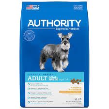 Photo 1 of Authority Adult Small Breed Dog Food - Bag of Authority Dog Food Adult Chicken & Rice Formula (6 LB), Ages 1-7
