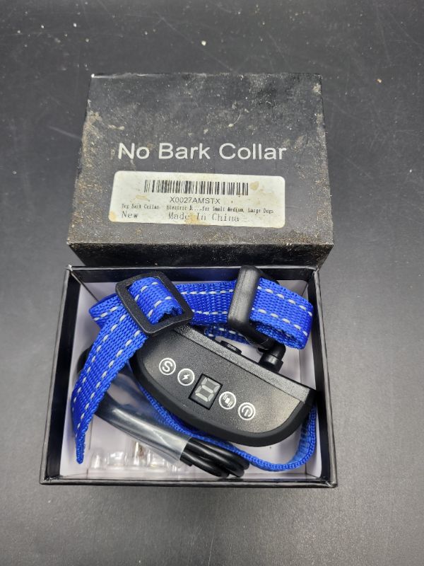 Photo 2 of Dog Training Collar, Intelligent Recognition, Automatic Lock, Anti Barking Dog Collars, Rechargeable, Waterproof