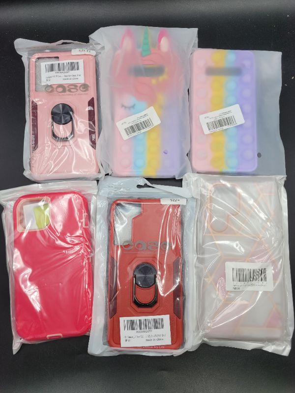 Photo 1 of Assorted Phone Cases Bag Lot Bundle - Sold As Is