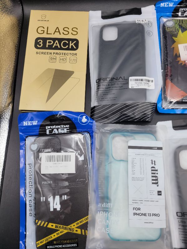 Photo 2 of Assorted Phone Case/Cover, Screen Protectors Bag Lot Bundle - Sold As Is