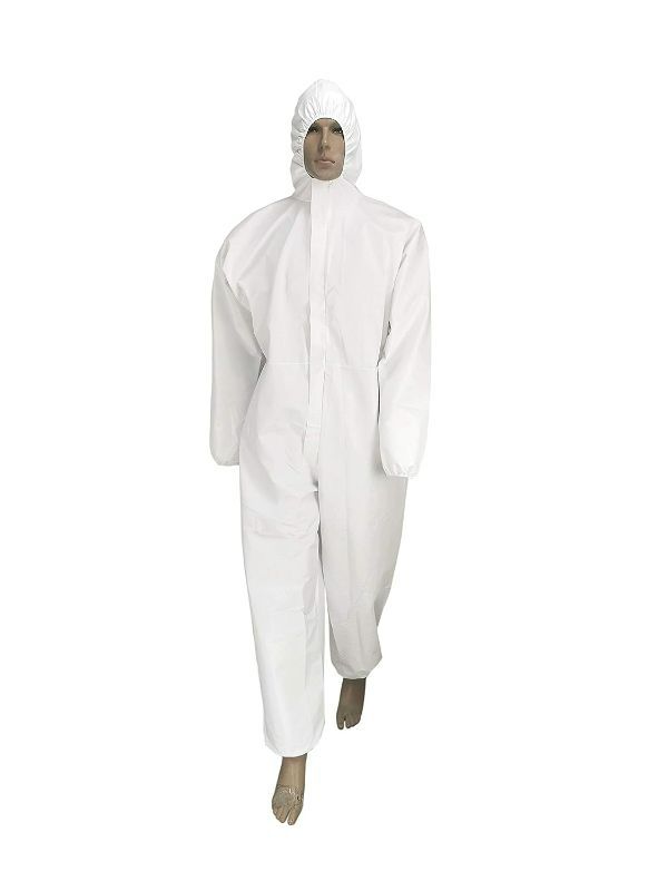 Photo 1 of 2 pack GCOCL Disposable Isolation Coveralls - L