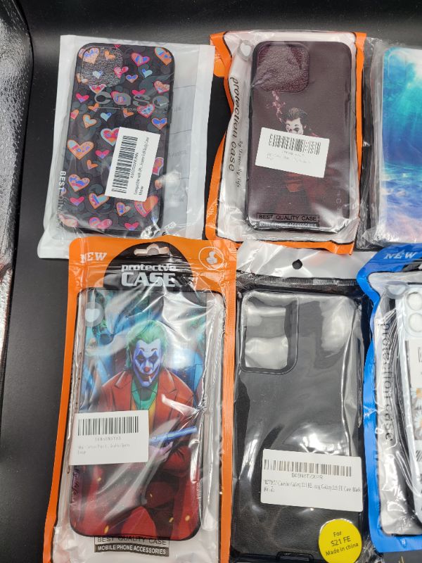 Photo 2 of Assorted Phone Cases/Cover/Screen Protectors for Various Models - Sold As Is