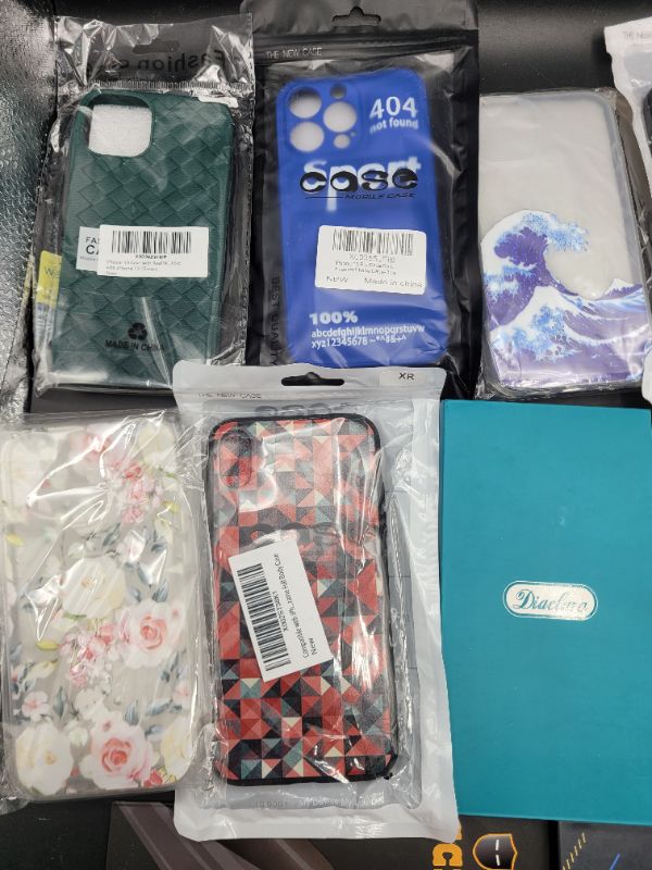 Photo 2 of Assorted Phone Cases/Cover/Screen Protectors for Various Models - Sold As Is