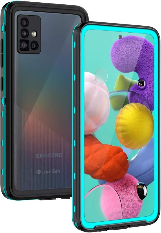 Photo 1 of Samsung Galaxy A5-4G Case, IP68 Waterproof Dustproof Shockproof Case with Built-in Screen Protector, Full Body Sealed Underwater Protective Clear.