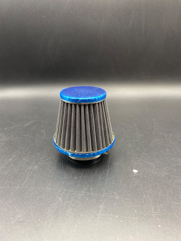 Photo 2 of 35mm Air Filter for Motovox MVX70 MVX70CC MVX110 Mini Dirt Bike 50cc 70cc 80cc 90cc 110cc 125cc Taotao Sunl Baja Roketa Honda CRF ATV Dune Four Wheeler Quad Dirt Pit Bike Blue Parts