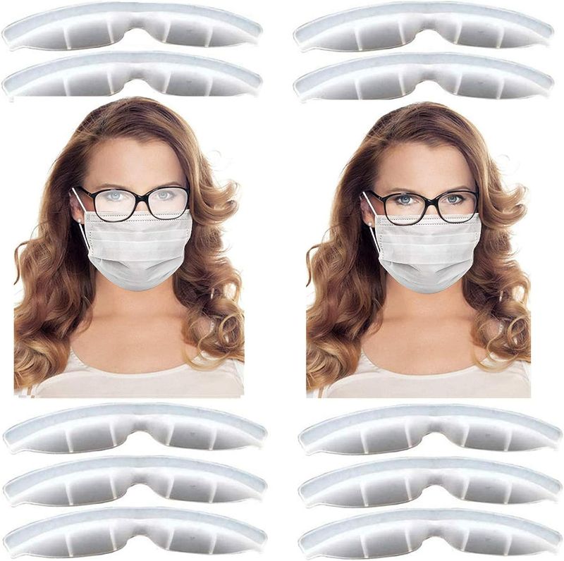 Photo 1 of 
Anti Fog Nose Bridge Pads for Mask Soft Comfortable Silicone Self-Adhesive Protection Strip Seal Nose Cushion Anti-Fog Sheet for DIY Mask Handmade Crafting.
