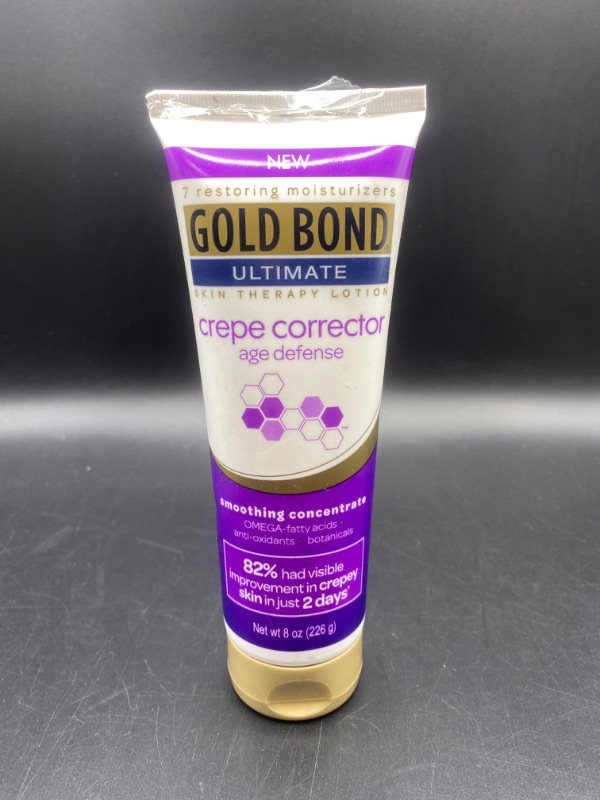 Photo 2 of Gold Bond Ultimate Crepe Corrector 8 oz., Age Defense Smoothing Concentrate Skin Therapy Lotion