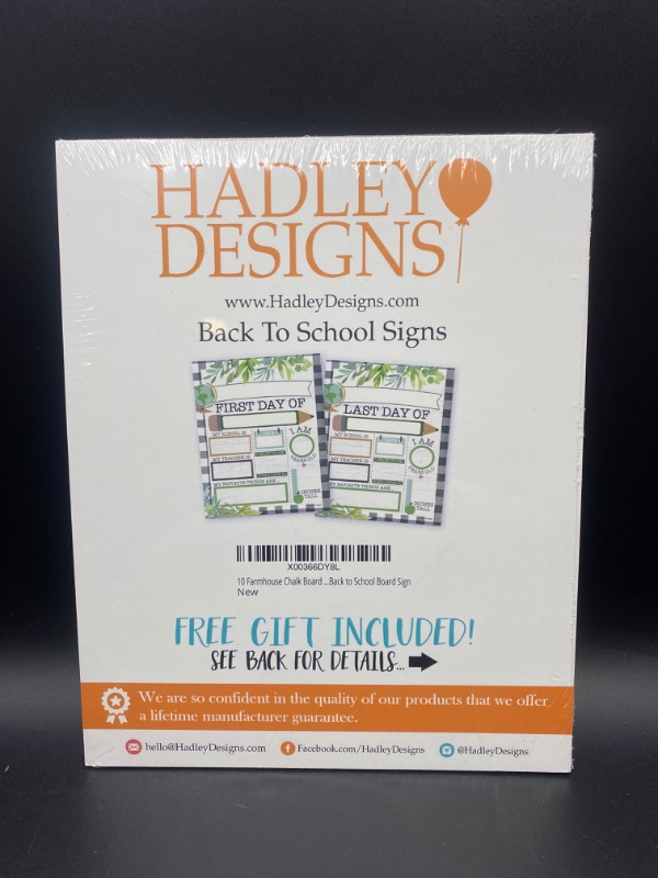 Photo 1 of Hadley Designs Back To School Signs 10 Piece Set