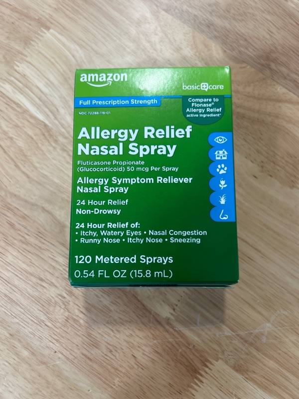 Photo 2 of Amazon Basic Care Allergy Relief Nasal Spray