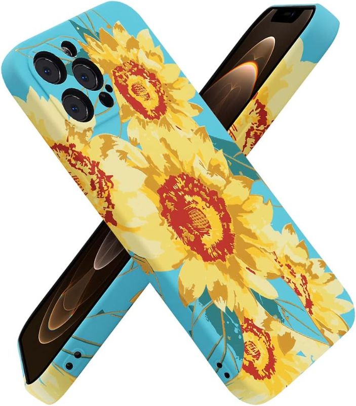 Photo 1 of SUNTONIO Floral Case Compatible with iPhone 12 Pro Max 