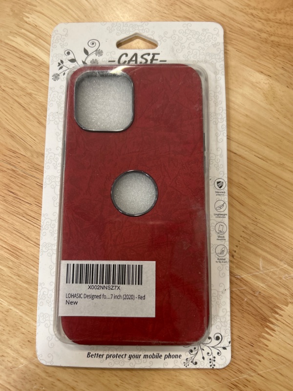 Photo 1 of Red Iphone case 7inch Iphone 14 Pro