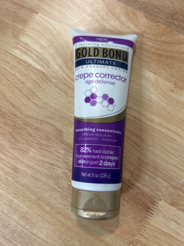 Photo 1 of Gold Bond Ultimate Crepe Corrector 8 oz., Age Defense Smoothing Concentrate Skin Therapy Lotion