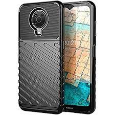 Photo 1 of HOBEKIK Case for Nokia 6.3 - Black + 2 Pack Screen Protector Set