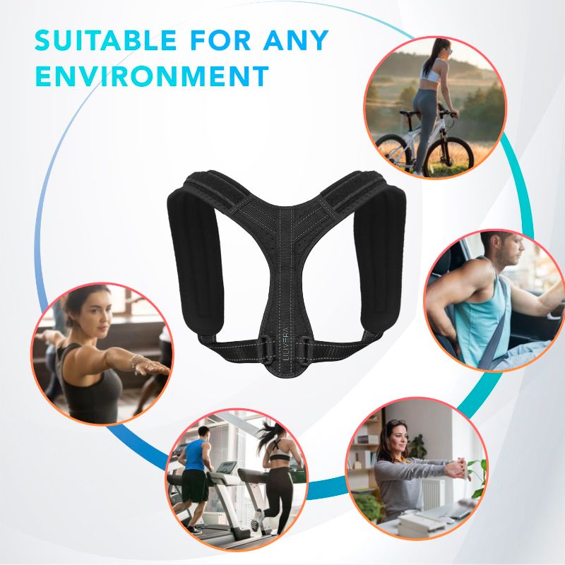 Photo 2 of iThrough Posture Corrector for Women, Ultimate Posture Corrector for Men, Advanced Posture Pro Fix, Adjustable posture brace Under Clothes

