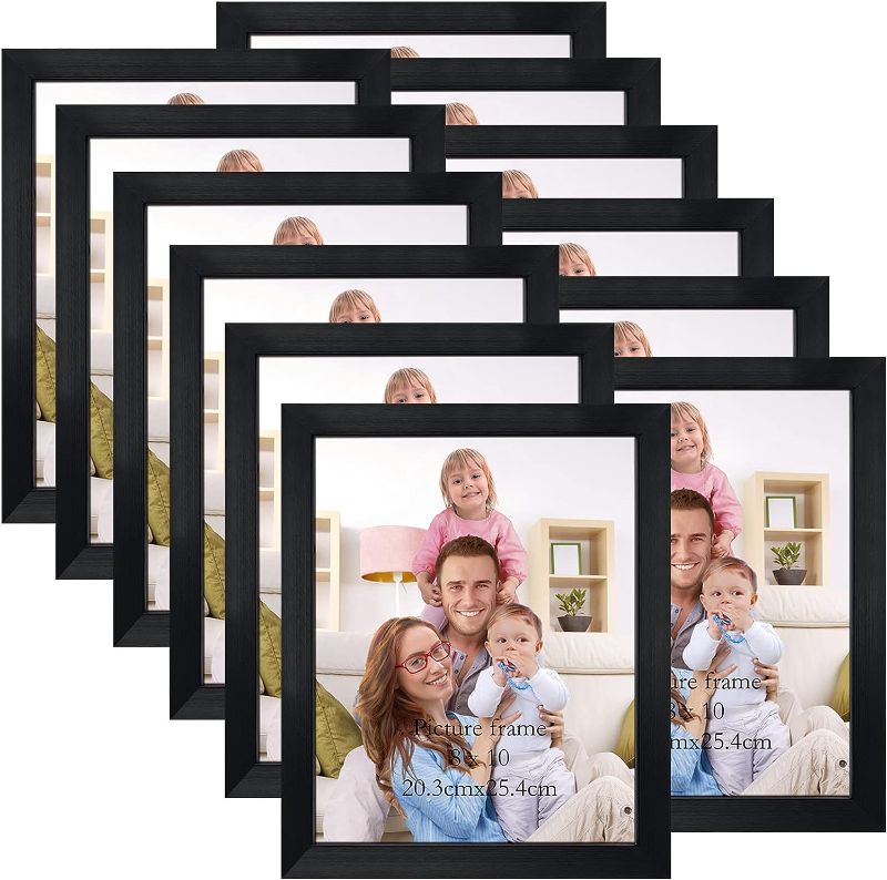 Photo 1 of 12 Pack Picture Frame 8x10 (Black)