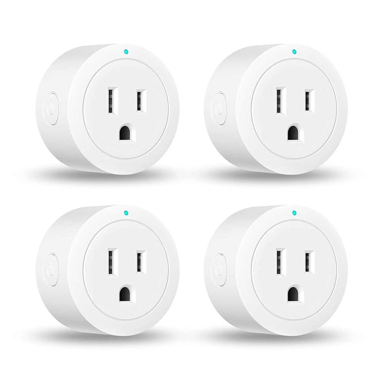 Photo 1 of Smart Plug, Smart Outlet Bluetooth Mesh, Simple Set Up, Alexa App Remote Control and Alexa Voice Control, ETL & FCC Certified, 4 Pack