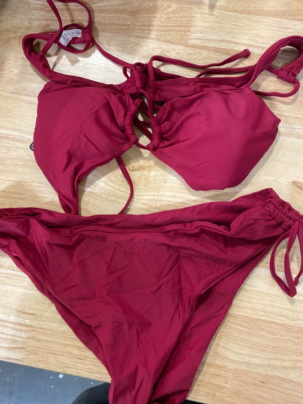 Photo 1 of ZAFUL Women Swim Suit (L) Maroon 