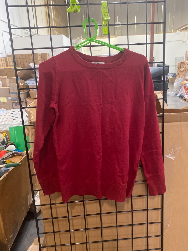Photo 2 of Fuinloth Women's Basic Long Sleeve T Shirts, Crewneck Slim Fit Spandex Tops, Plain Layer Underscrub Tees (Small)
