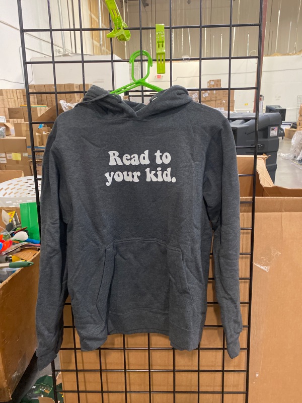Photo 1 of "Read To Your Kid" Port And Company Grey (M) Hoodie