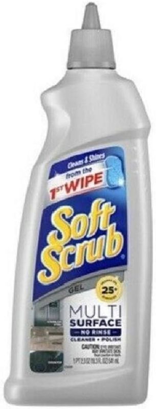 Photo 1 of (2 Pack) Soft Scrub Gel Multi Surface No Rinse Cleaner+Polish