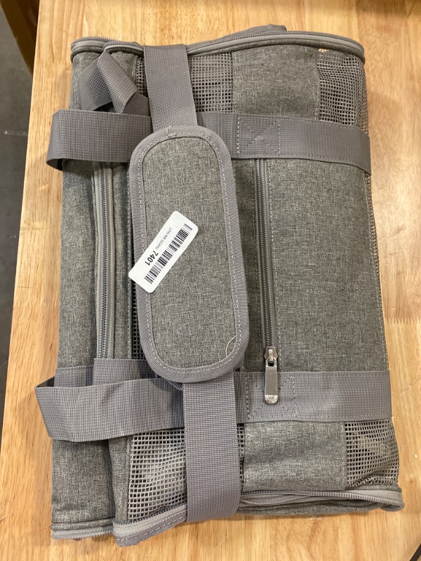 Photo 1 of OEKO-TEX (Grey) Pet Carrier