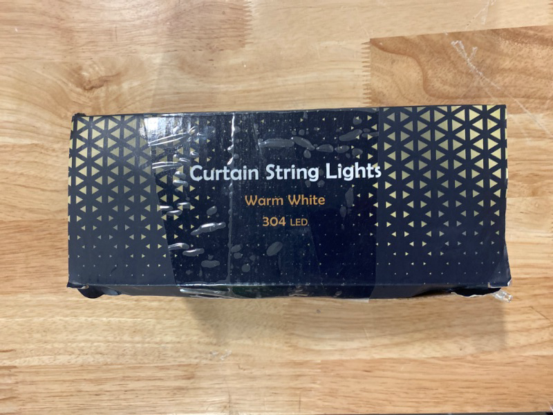 Photo 1 of  304 LED Curtain String Lights