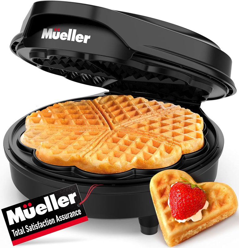 Photo 1 of Mueller WaffleWiz Waffle Iron ,Non-Stick Cooking