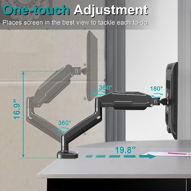 Photo 1 of MOUNT PRO Single Monitor Desk Mount 