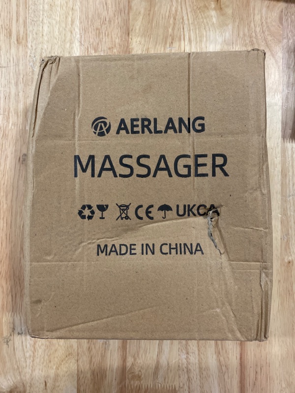 Photo 2 of AERLANG Muscle Massage Gun, Back Massager Deep Tissue Gun for Athletes to Relief Pain and Relax with 20 Adjustable High Intensity Speeds 6 Heads, Body Carrying Case